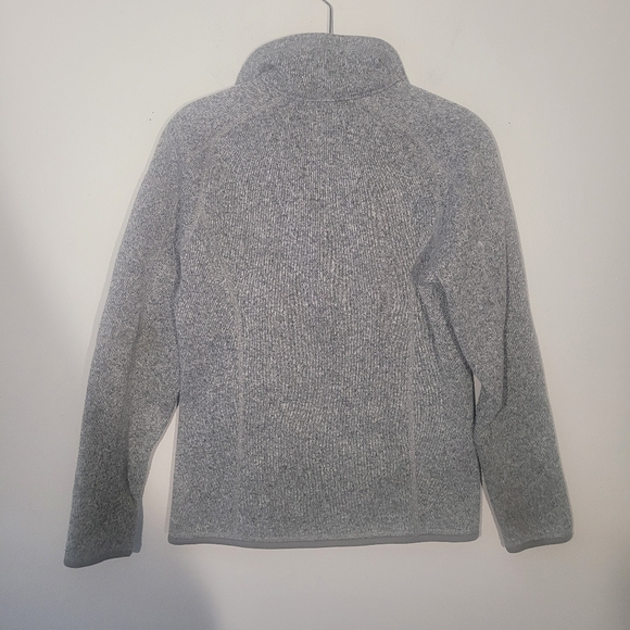 Patagonia Womens Better Sweater‎ Quarter Zip Small Gray Fleece Zippered Pocket - Picture 5 of 11